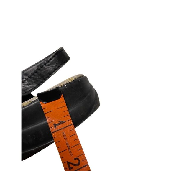 Bare Traps Jovial Wedge Slingback Sandals Leather Strap Medallion Detail 6.5M - Picture 15 of 16